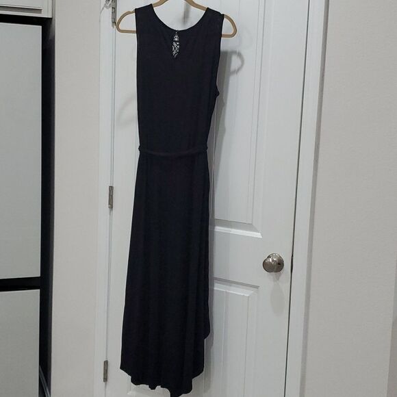 NWT✨️Lane Bryant Crochet Women’s Maxi Dress Black 14/16 - Picture 5 of 7